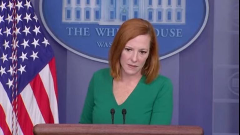 “Yeah”: Psaki Admits Vaccine Push Is Part of Effort to Bring Biden’s Poll Numbers Up