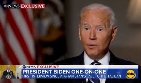 FLASHBACK: Joe Biden Says “No One” Advised Him That His Afghanistan Withdrawal Plan Was Pure Lunacy (VIDEO)