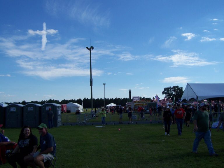 Seen Over the Skies of Perry, Georgia on Afternoon of Trump Rally…