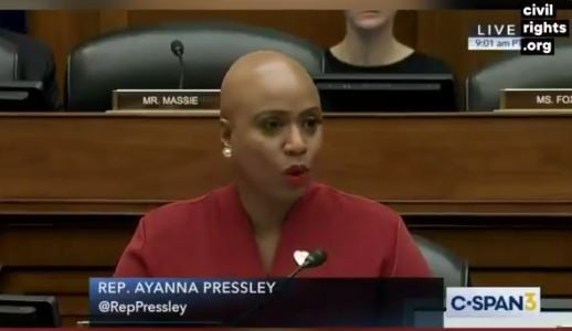 Bald Democrat Ayanna Pressley Wants Medicare to Cover Wigs