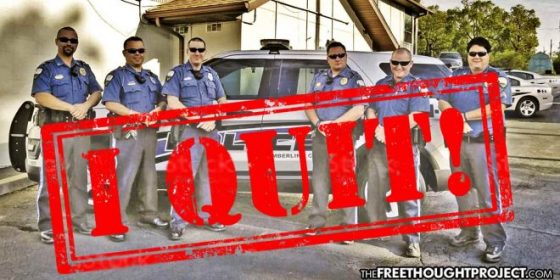 Entire Police Dept Abandons Their Jobs Permanently and Town Doesn’t Descend Into Chaos