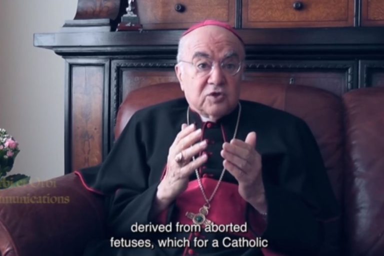 Archbishop Vigano: “Vaccine Victims are Sacrificed at the Altar of Moloch” (VIDEO)