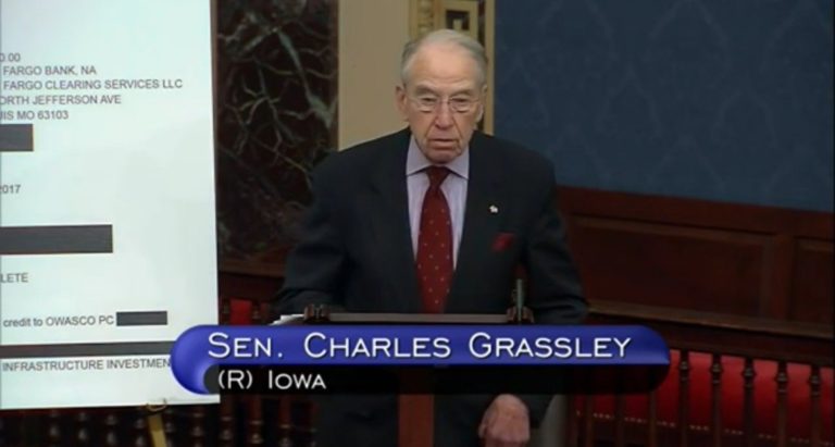 WATCH: PART 2: Chuck Grassley Reveals Hunter and James Biden Received Hundreds of Thousands of Dollars From Companies Linked to ChiComs (VIDEO)