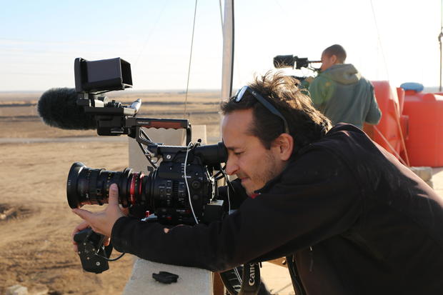 Brent Renaud filming in Iraq in 2016