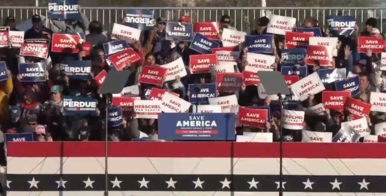 LIVE-STREAM VIDEO: President Trump Speaks to HUGE Crowd in Commerce, Georgia – Via RSBN at 6:55 PM ET — 105,000 WATCHING ONLINE!