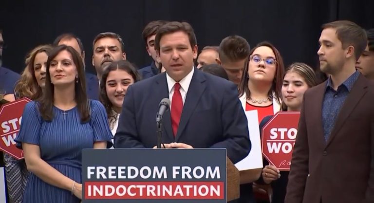 Governor Ron DeSantis Signs Bill Banning Critical Race Theory in Schools and Workplaces into Law — Democrats File Lawsuit