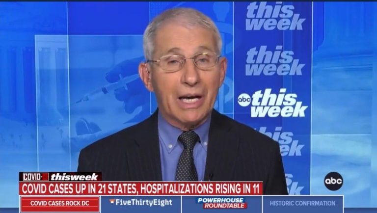 Fauci Says “We May Need” to Start Wearing Masks Indoors Again (VIDEO)