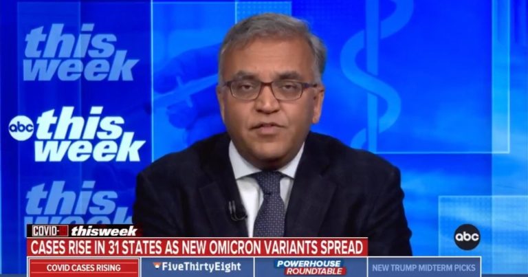 Biden Covid Czar Ashish Jha: “The Pandemic Is Not Over” (VIDEO)