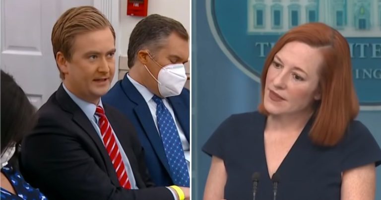 Jen Psaki Responds to Backlash Over Her Vulgar Shot at Fox News’ Peter Doocy