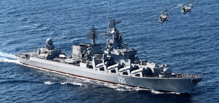 Russian Warship Catches Fire and Explodes on the Black Sea – No One Really Knows What Happened