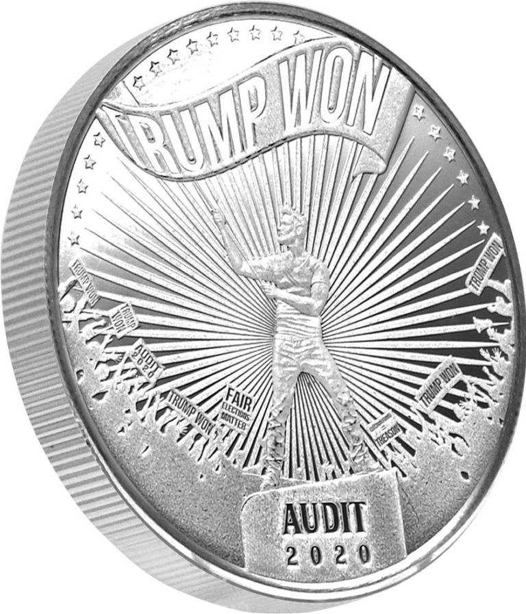 Celebrate The Return Of Trump With These Collector’s Silver Coins