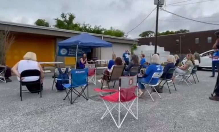 Top Democrat Nikki Fried Holds Rally in Florida to Take on Gov. Ron DeSantis – Only 10 People Show Up Including Staff