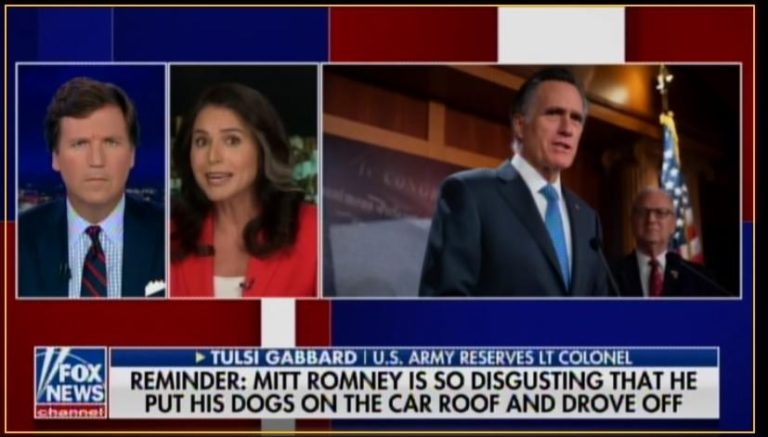 Tulsi Gabbard to Take Legal Action Against Mitt Romney and Keith Olbermann