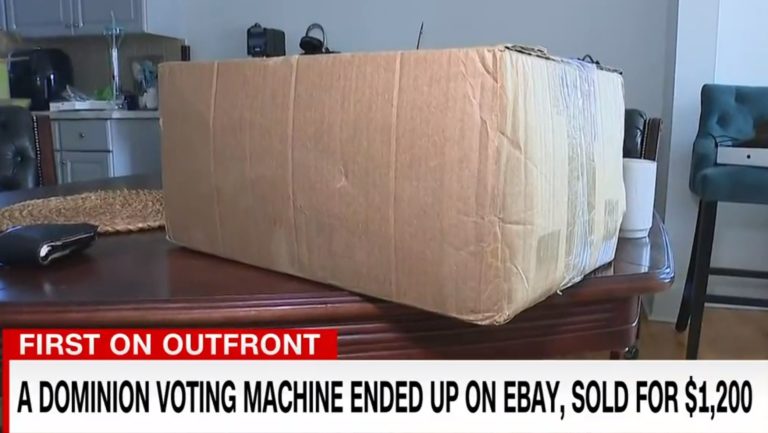 Dominion Voting Machine Bought for $7.99 at Goodwill and Sold on eBay For $1,200