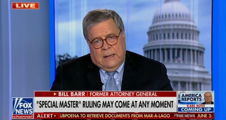 Bill Barr Trashes Trump: “It’s Unprecedented for a President to Take All This Classified Information and Put Them in a Country Club” (VIDEO)