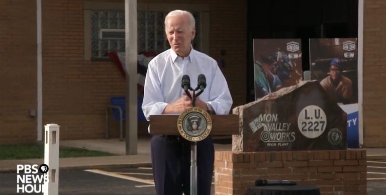 More Lies: Biden Claims He Got “Very Engaged” in Civil Rights Movement as a Kid in PA Labor Day Speech to a Few Dozen Union Workers (VIDEO)