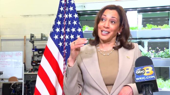 Reporter Confronts Kamala Harris About Her Low Favorability Rating   Lj08rgsjv3w BvhgbH 696x392 