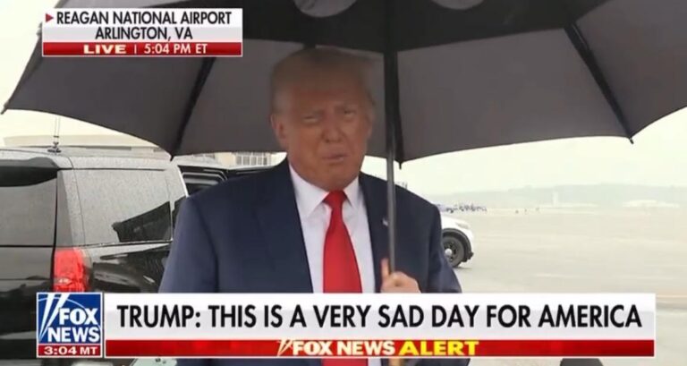 “This is a Very Sad Day For America – Persecution of a Political Opponent” – Trump Blasts Crooked Joe Biden Following Arraignment (VIDEO)