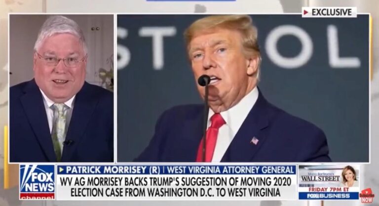 West Virginia Attorney General Calls for J6 Case Against Trump to Be Moved From DC to West Virginia (VIDEO)