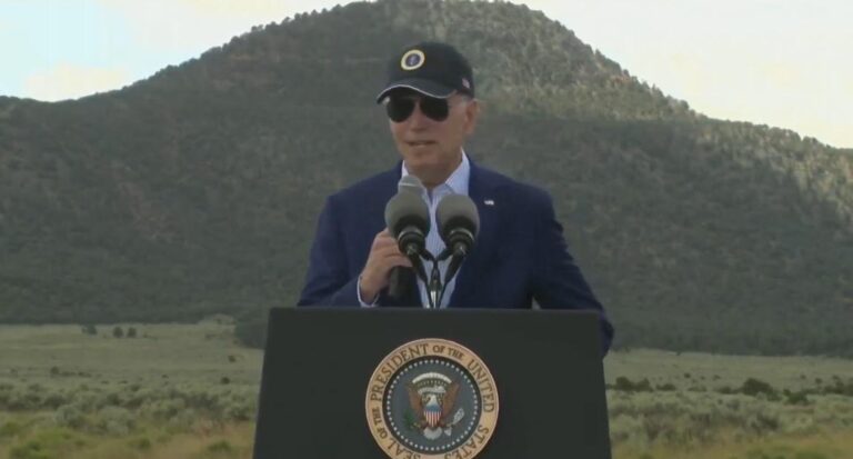 Biden Uses Creepy Baby Voice as He Tells Bizarre Story of a “Little Girl” Who Approached Him and Begged Him to “Take Care” of Bears Ears National Monument (VIDEO)