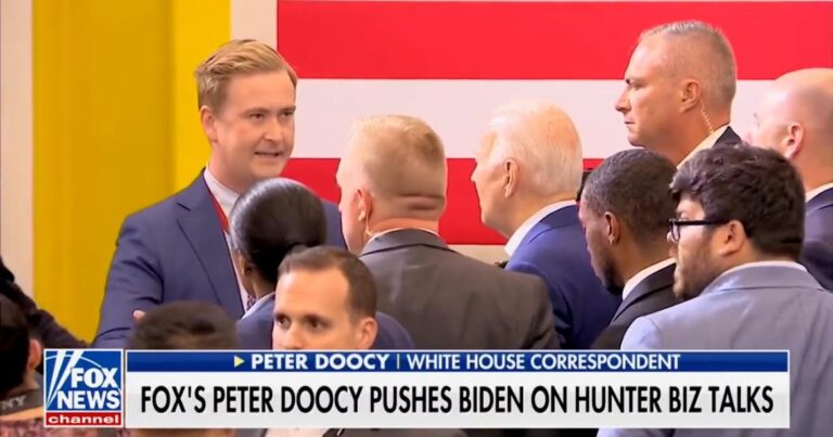 “I Never Talked Business with Anybody!” – Joe Biden Snaps at Peter Doocy Over Hunter Biden-Devon Archer Question (VIDEO)