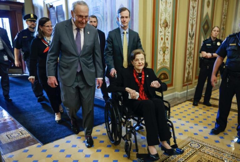 BREAKING: 90-Year-Old Democrat Senator Dianne Feinstein Hospitalized After Tripping and Falling in San Francisco