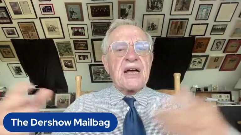 “Jack Smith Could be Indicted!” – Alan Dershowitz Responds to Latest Federal Charges Against Trump (VIDEO)