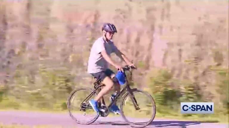 Joe Biden Takes a Leisurely Bike Ride as Maui Burns (VIDEO)