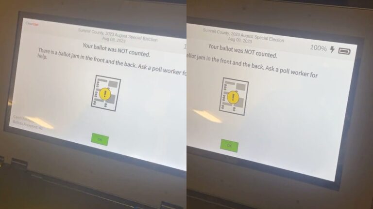 Ballot Scanner Malfunction Disrupts Special Election in Cuyahoga Falls, Ohio (VIDEO)