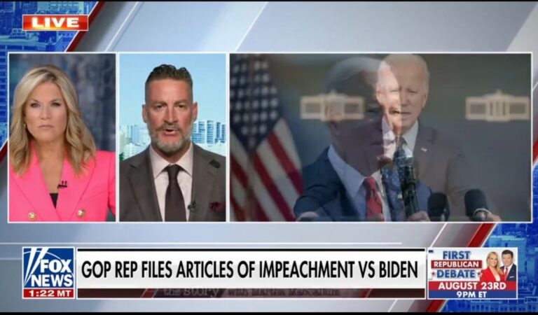 “You Have Evidence of Real Crimes” – Hero Rep. and Attorney Greg Steube (R-FL) Explains His Impeachment Charges Against Joe Biden (VIDEO)