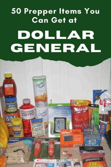 50 Prepper Items You Can Get at Dollar General